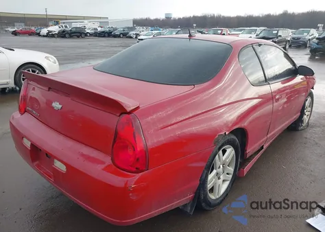 2007 Chevrolet Monte Carlo Lt z USA, uszkodzony, nr VIN 2G1WK15K579310027